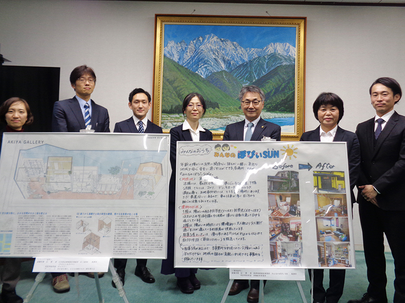 富山　 魚津地域福祉事業所みんなのぽぴぃＳＵＮ　市空き家コンテストで最優秀賞